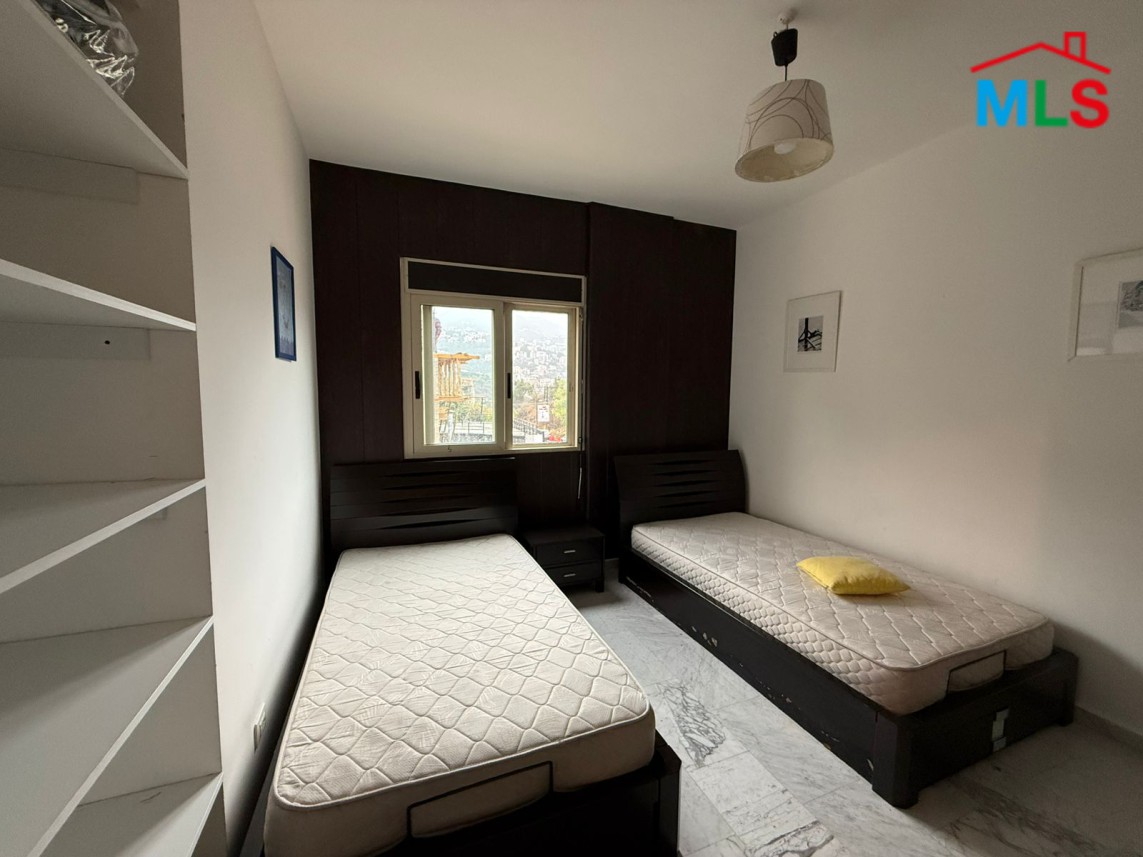 Partly Furnished Apartment for Rent in Adma with a Garden