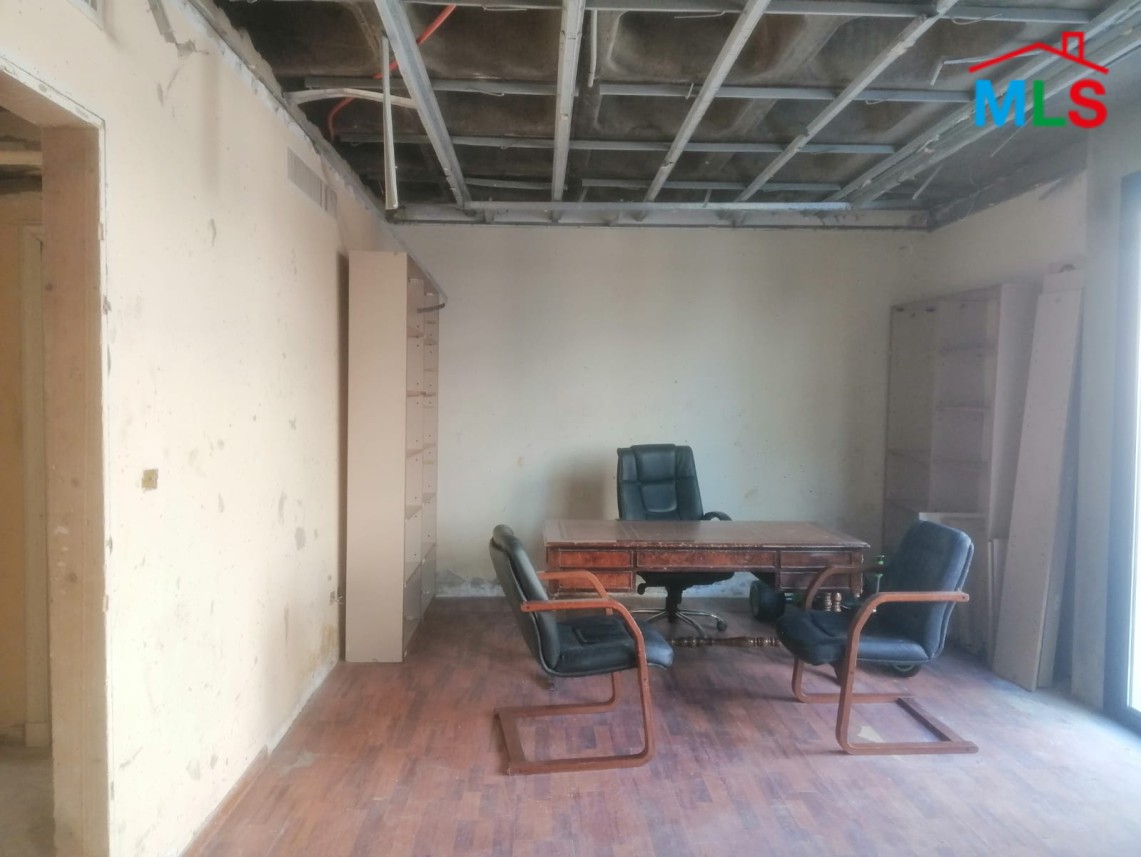 Core & Shell Office with Terrace for Rent in Gemmayze