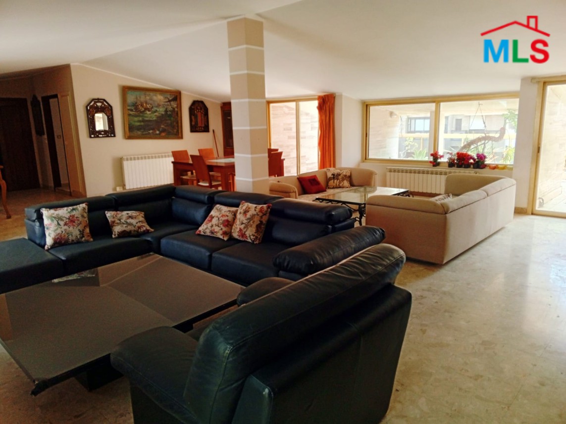 Spacious Furnished Apartment for Rent in Kaslik