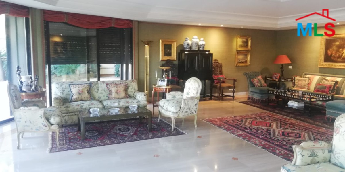 Luxurious High-End Fully Furnished Duplex For Rent With Garden In Rabieh