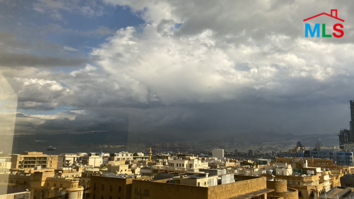 Office For Rent with Terrace and Open View in Downtown Near Beirut Souks