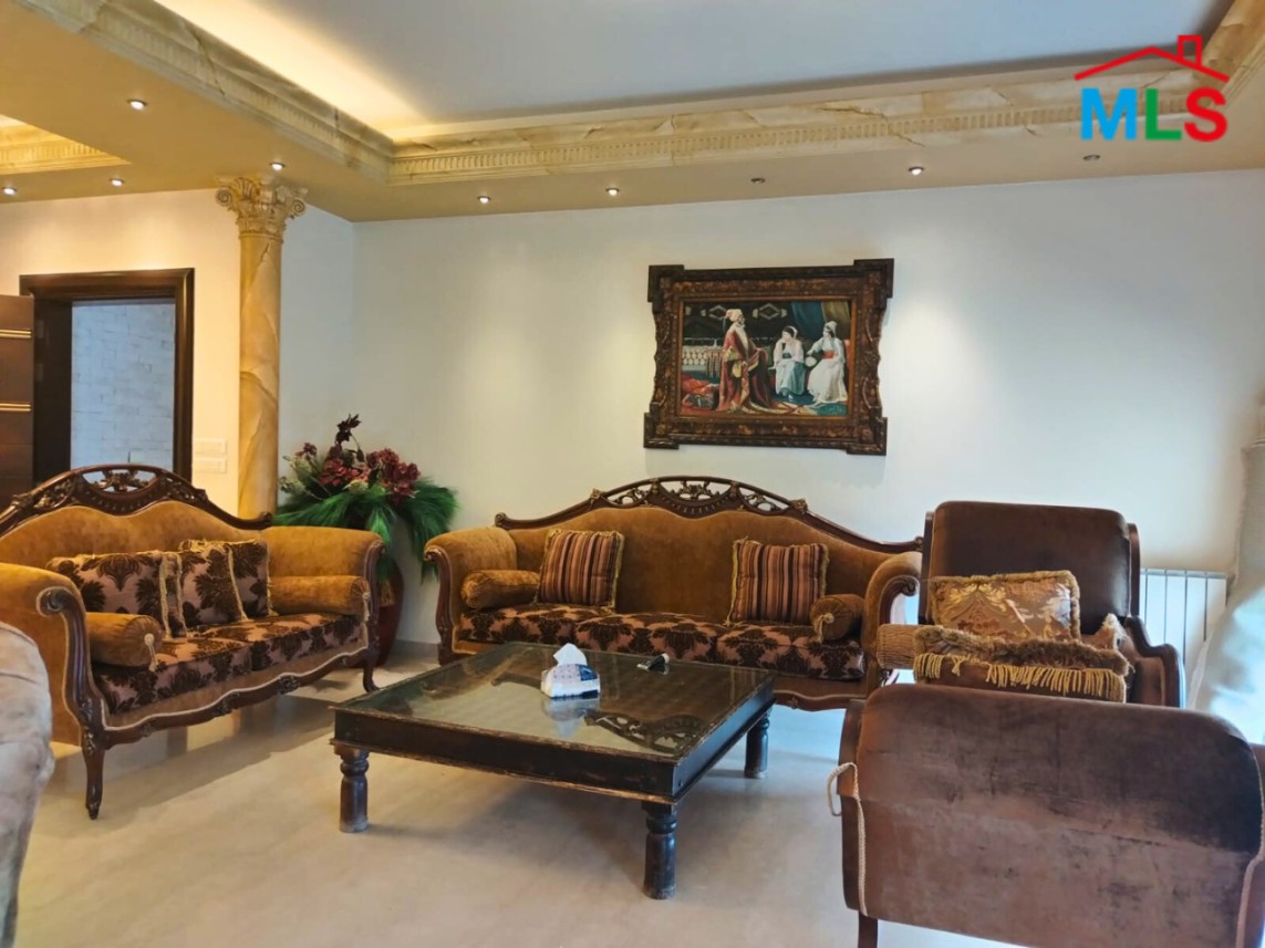 Super Deluxe & Fully Furnished Apartment For Rent in Sahel Alma with Sea View