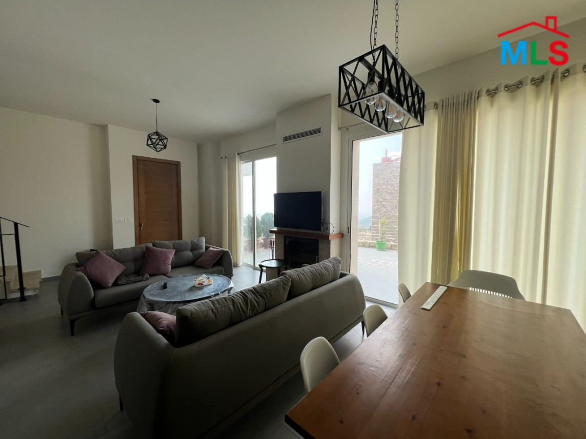 Furnished Charming Villa For Rent in Pine Villas Project in Beit Hebbak