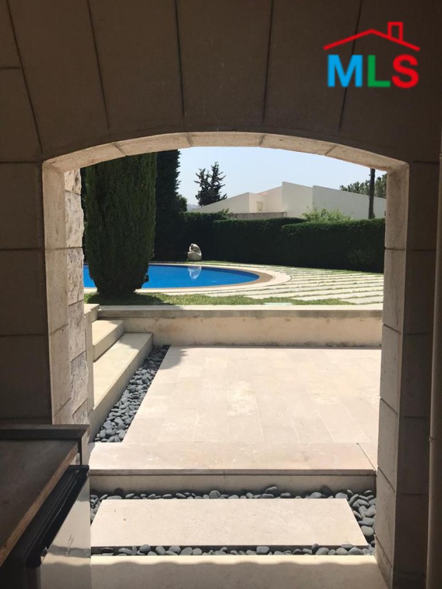Stunning Furnished Villa with Pool & Garden for Rent in Ghazir