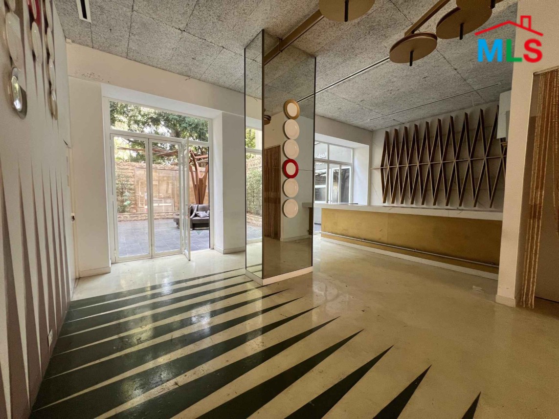 Ready to Move-in Shop for Rent with a Back Terrace in Mar Mikhael