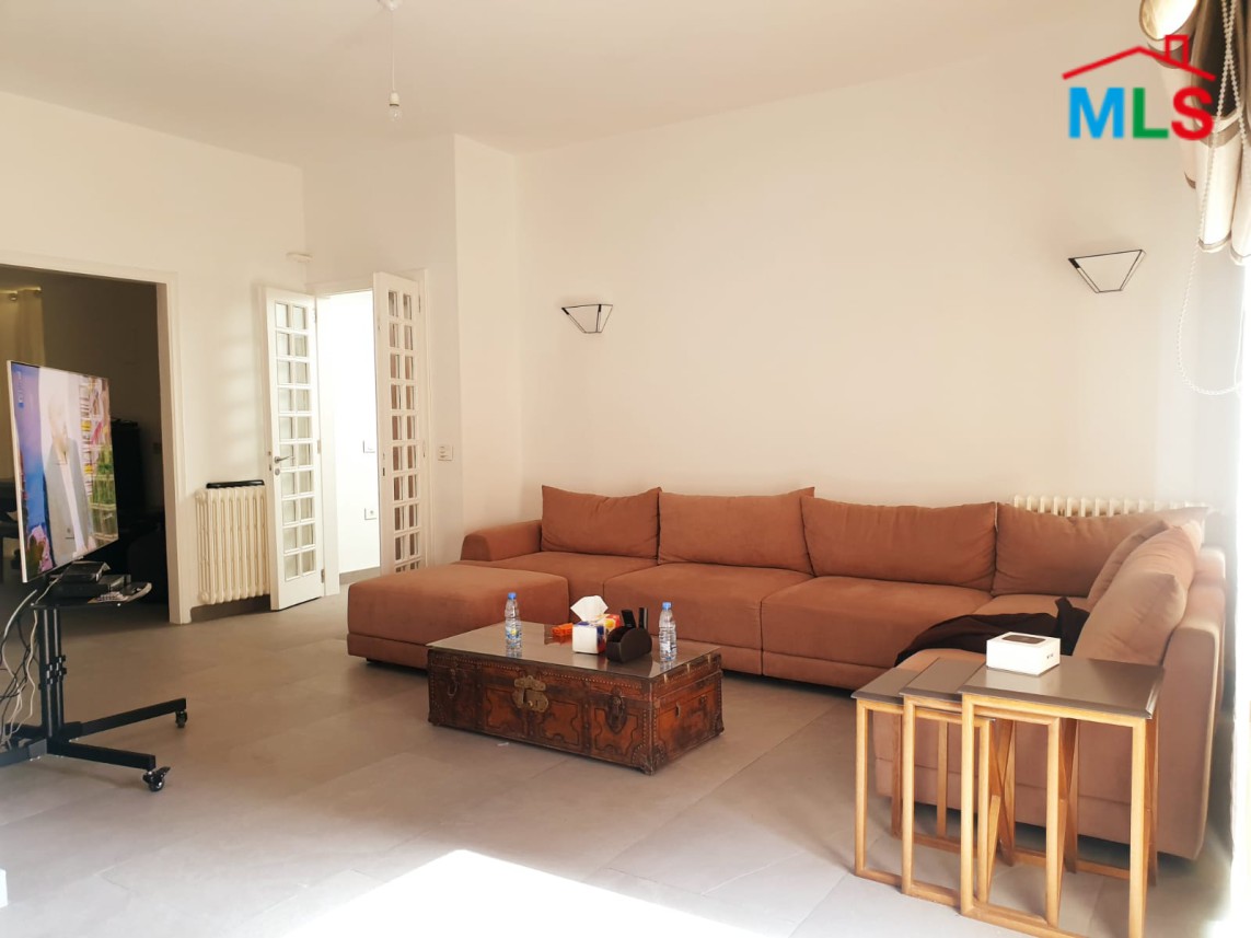 Fully Furnished Duplex Apartment With Terrace For Rent in Tabaris Achrafieh