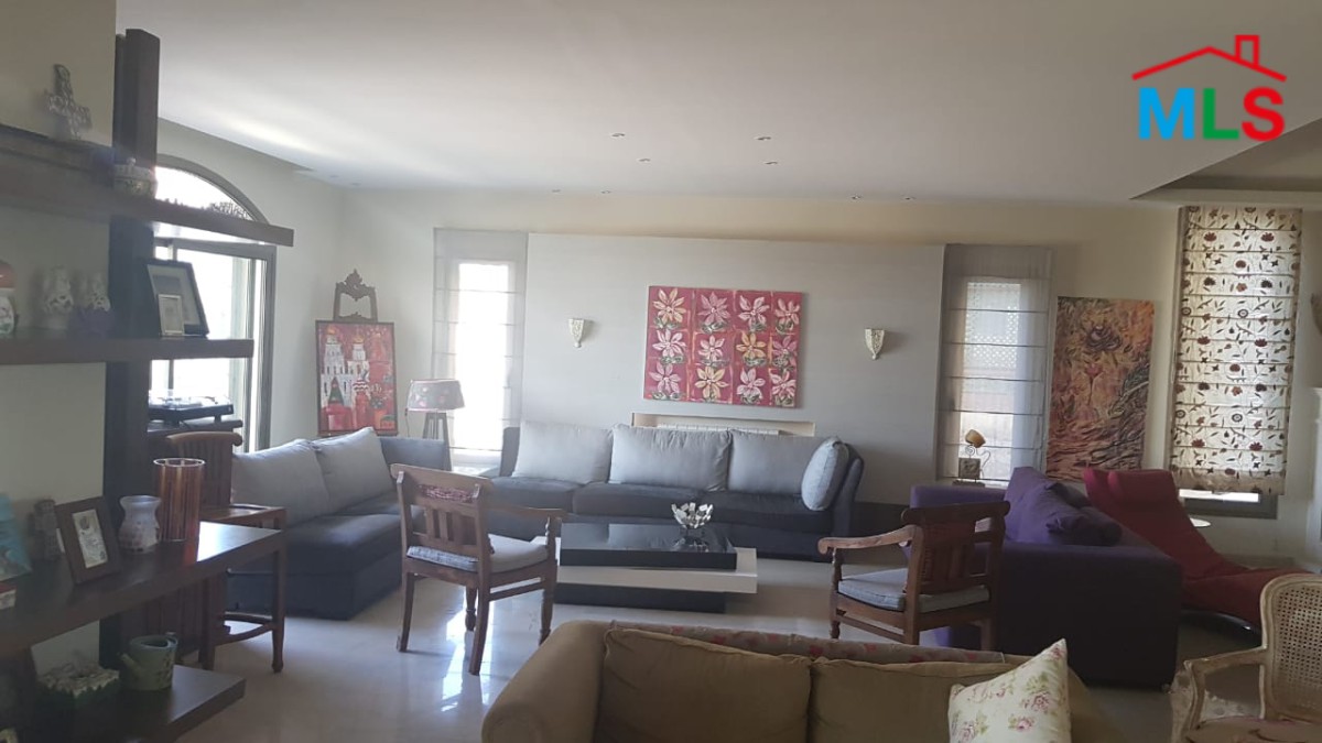 Spacious Apartment For Rent with Large Garden and Terrace in Baabdat