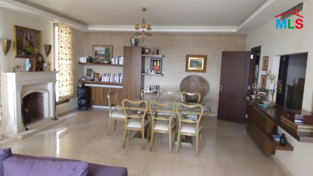 Spacious Apartment For Rent with Large Garden and Terrace in Baabdat