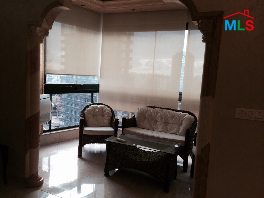 Spacious Furnished Apartment for Rent in Achrafieh with nice view