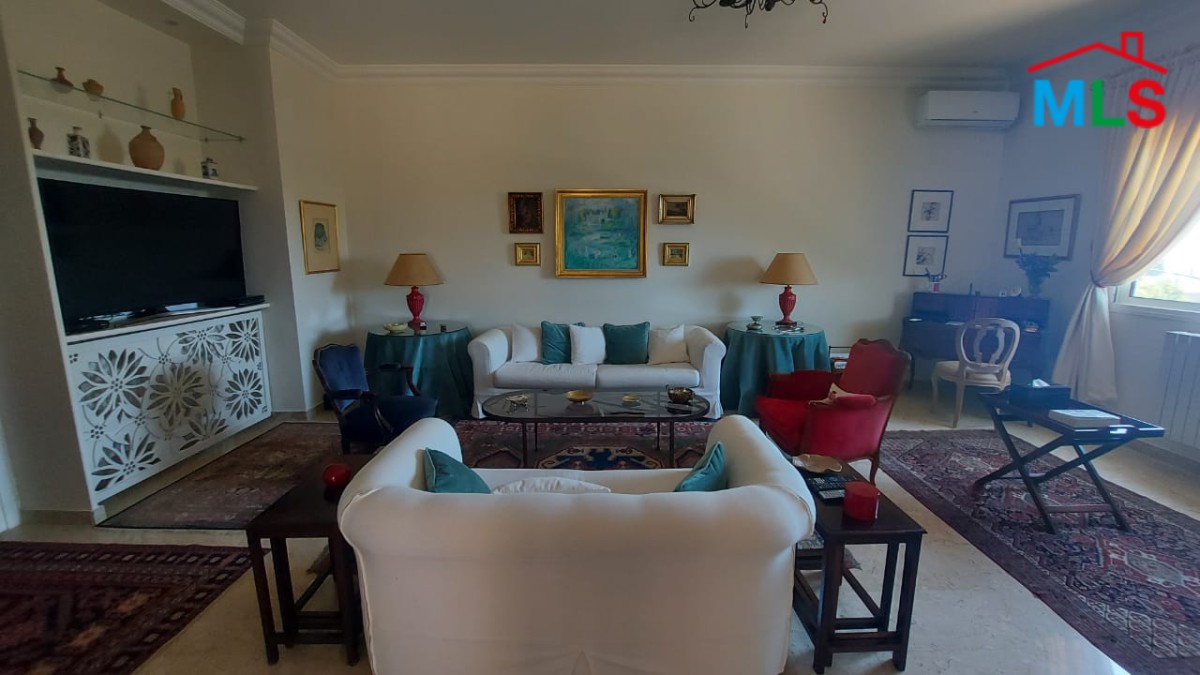 Spacious Furnished Apartment for Rent in Jbeil with a Small Terrace