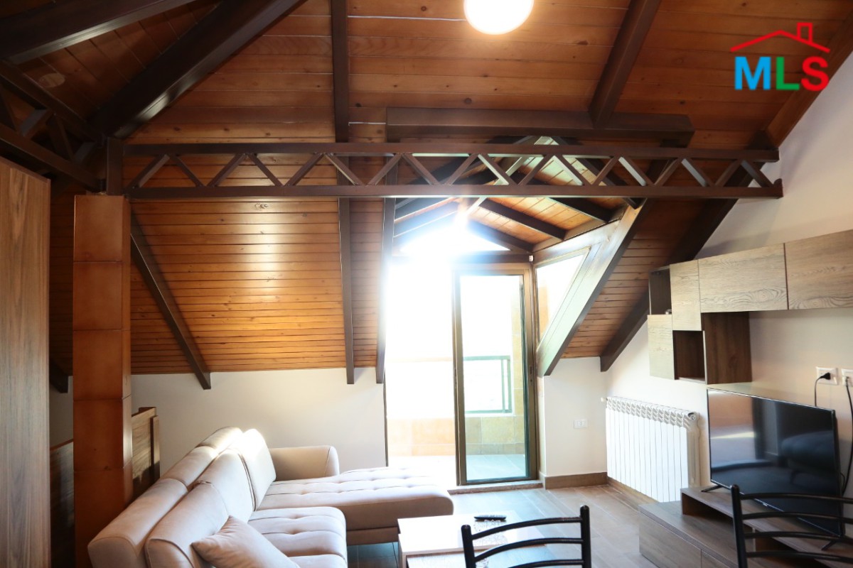Furnished Chalet with Backyard View for Rent in Chabrouh Faraya