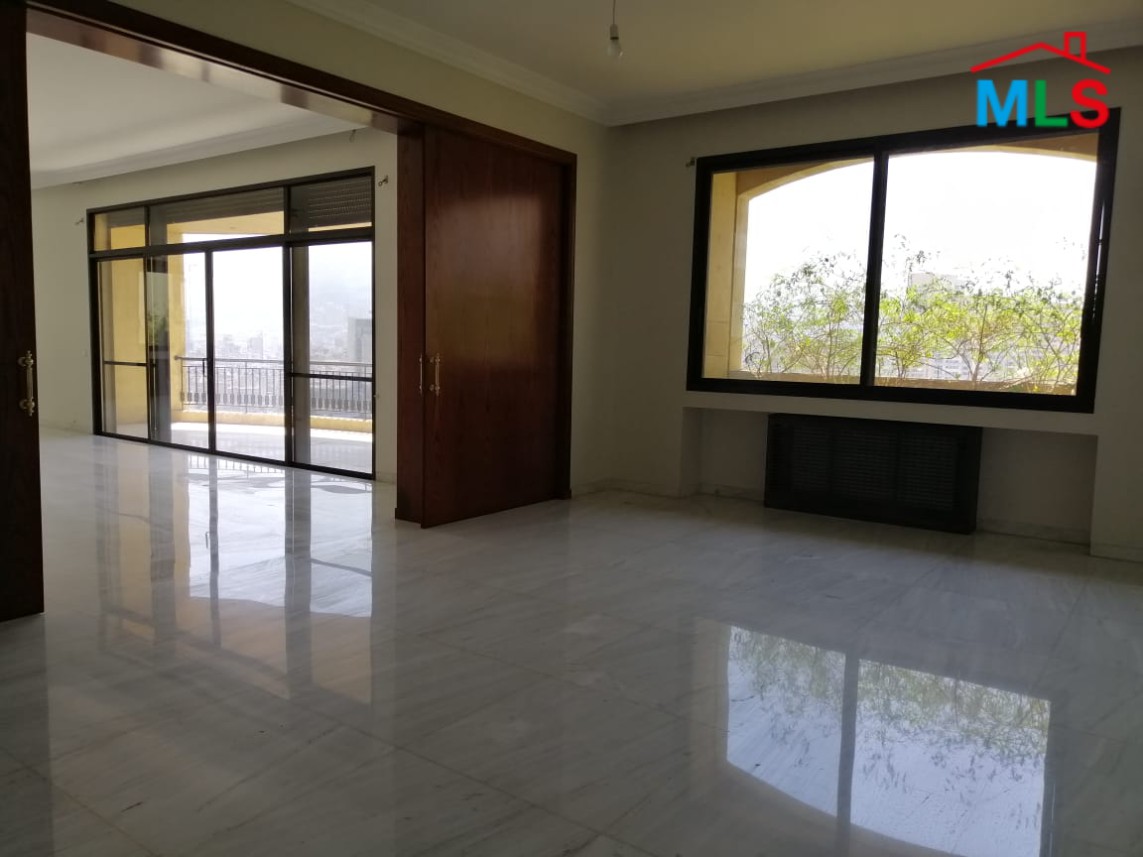 4-Bedrooms Apartment with Beautiful Mountain View for Rent in Sioufi, Achrafieh