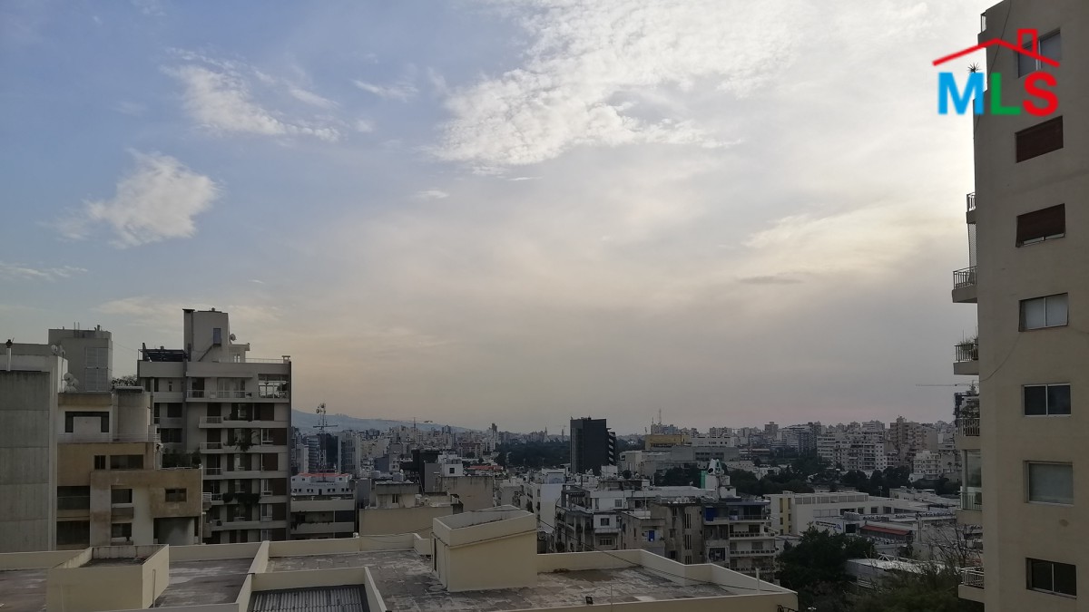 Spacious Apartment with a view for Rent in Achrafieh