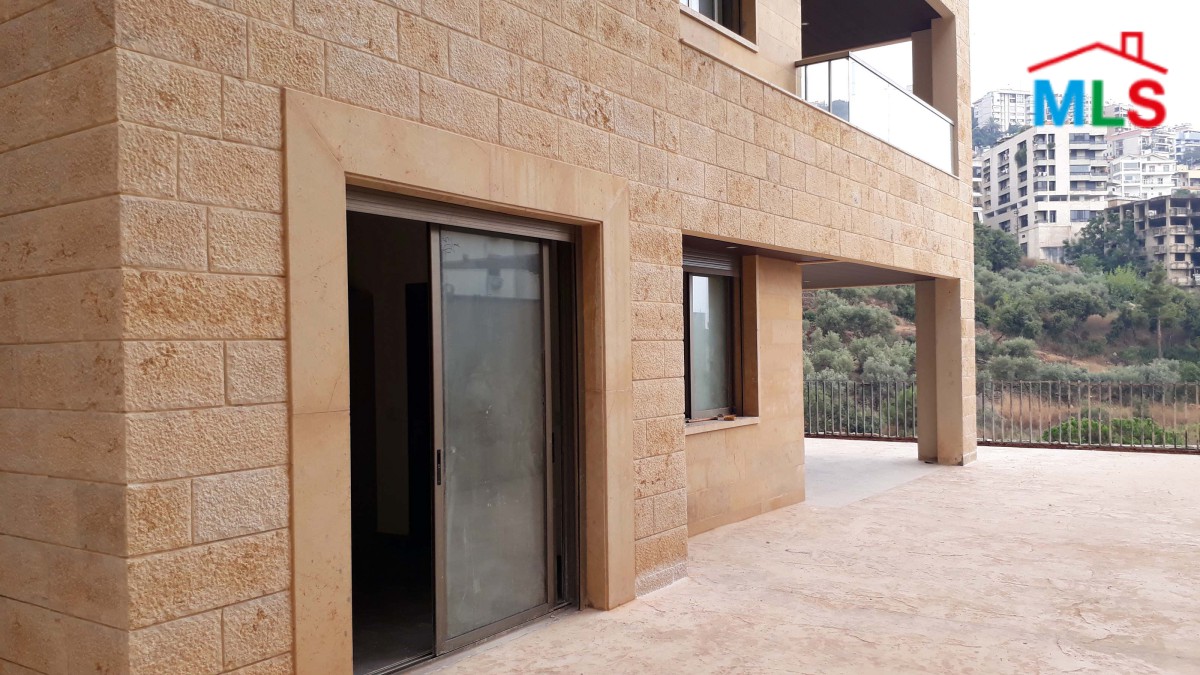 Spacious new apartment for Rent in Mtayleb with a large terrace