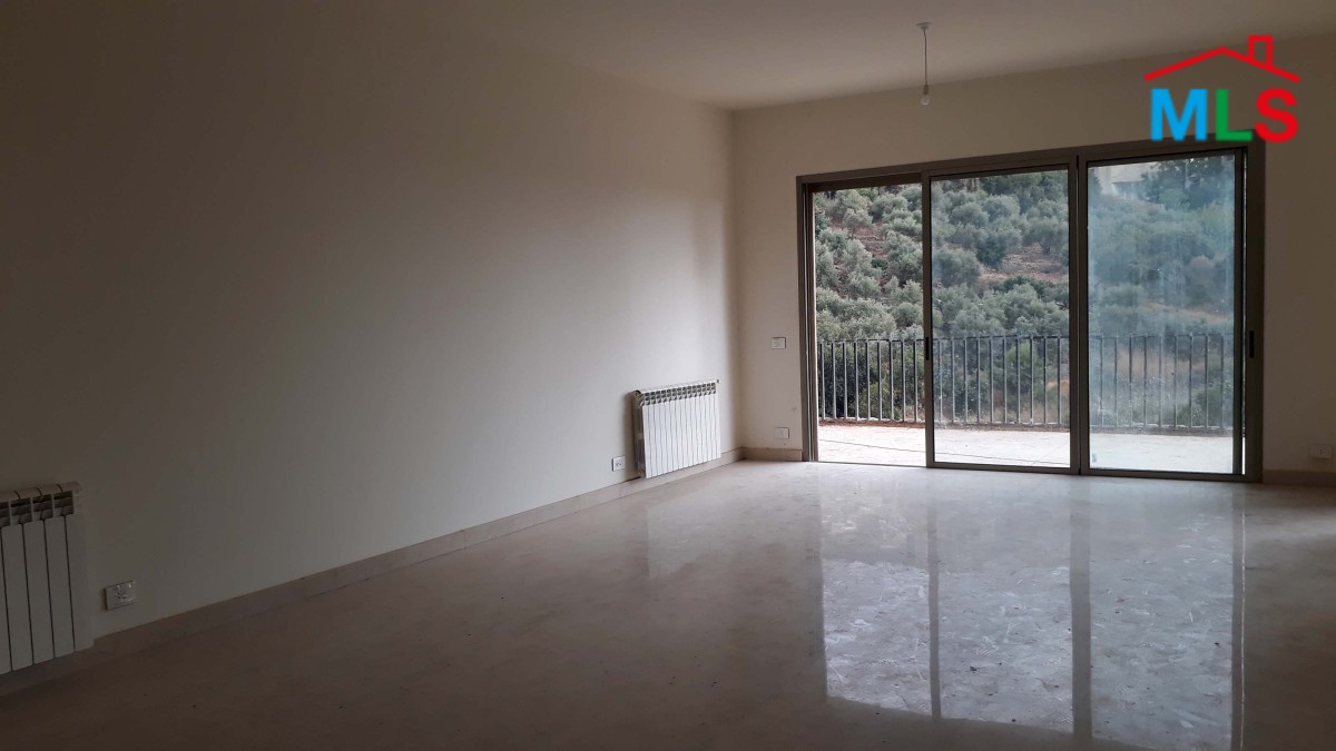Spacious new apartment for Rent in Mtayleb with a large terrace
