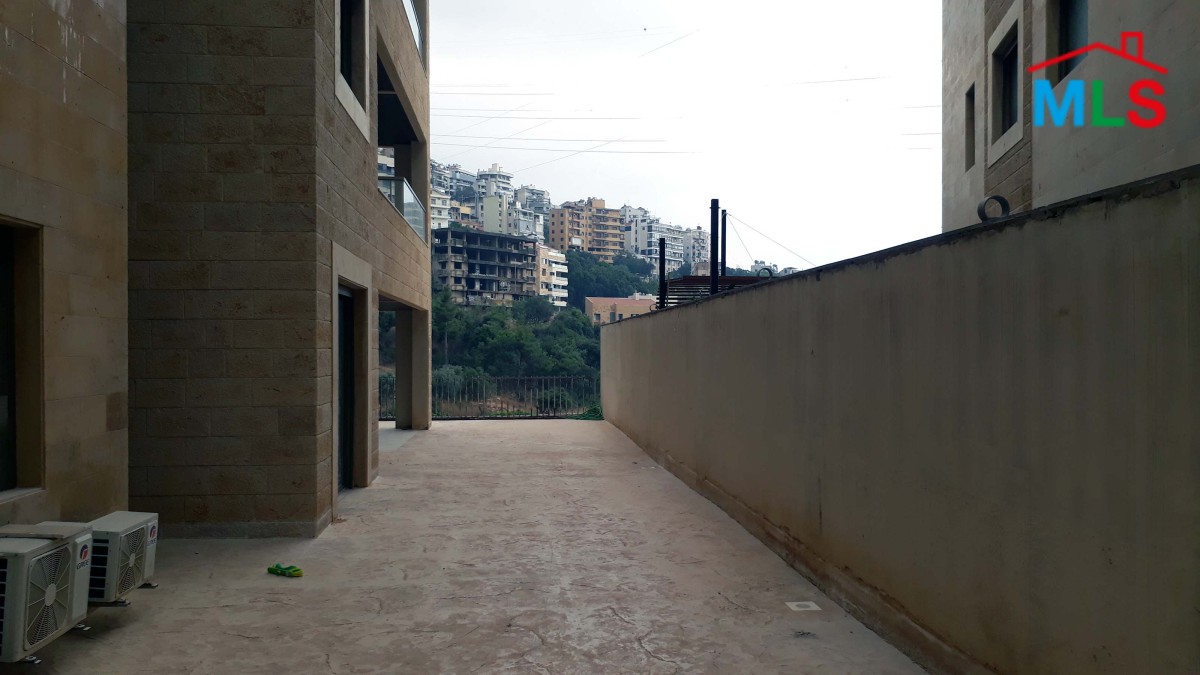 Spacious new apartment for Rent in Mtayleb with a large terrace