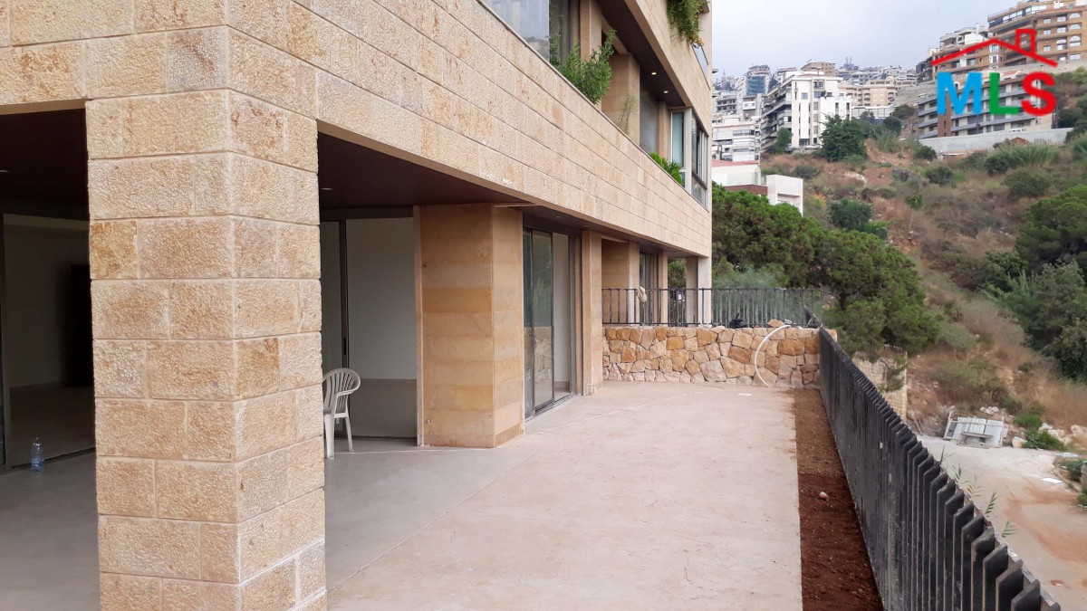 Spacious new apartment for Rent in Mtayleb with a large terrace