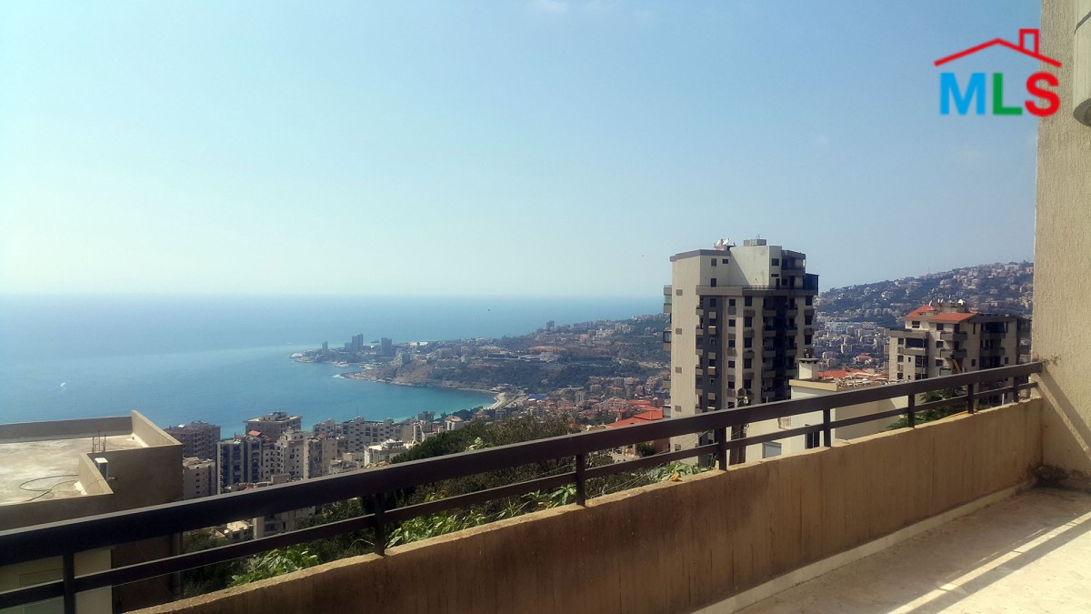 Furnished Apartment For Rent In Sahel Alma With An Open Sea View