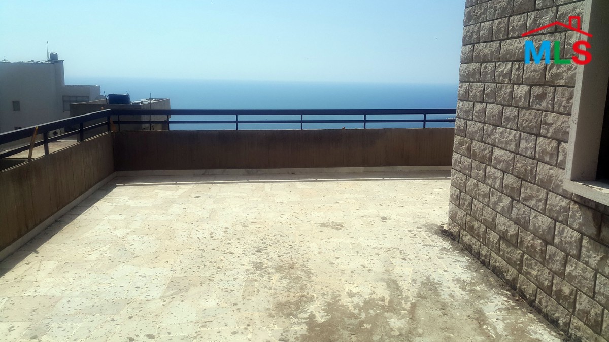 Furnished Apartment For Rent In Sahel Alma With An Open Sea View