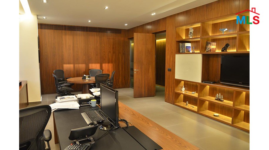 Amazing Fully Furnished Office For Rent On Dbayeh Highway With Sea View