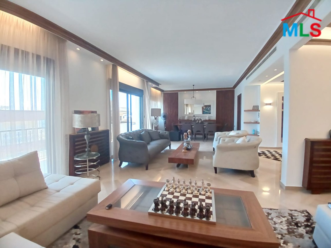 Fully Furnished And Decorated Apartment For Sale in Naccache