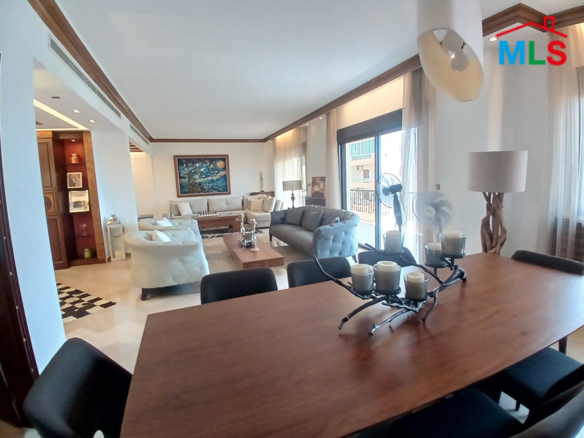 Fully Furnished And Decorated Apartment For Sale in Naccache