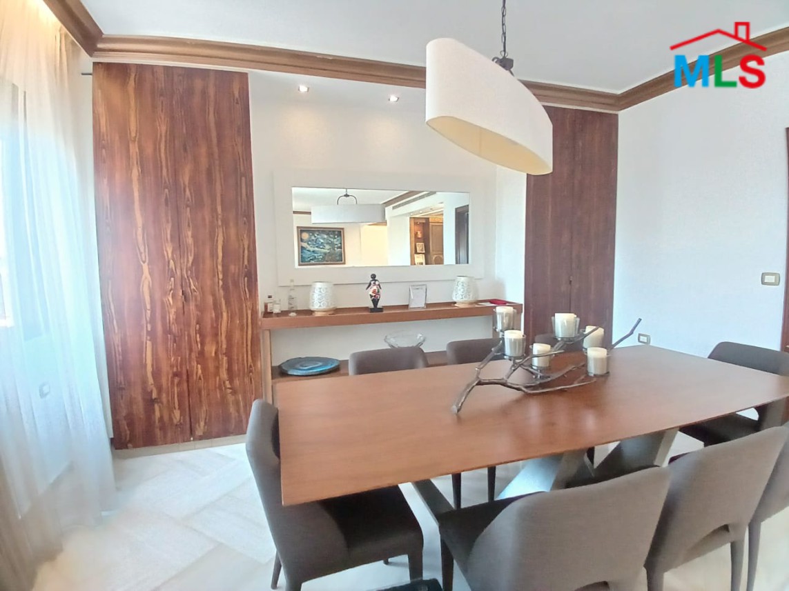 Fully Furnished And Decorated Apartment For Sale in Naccache