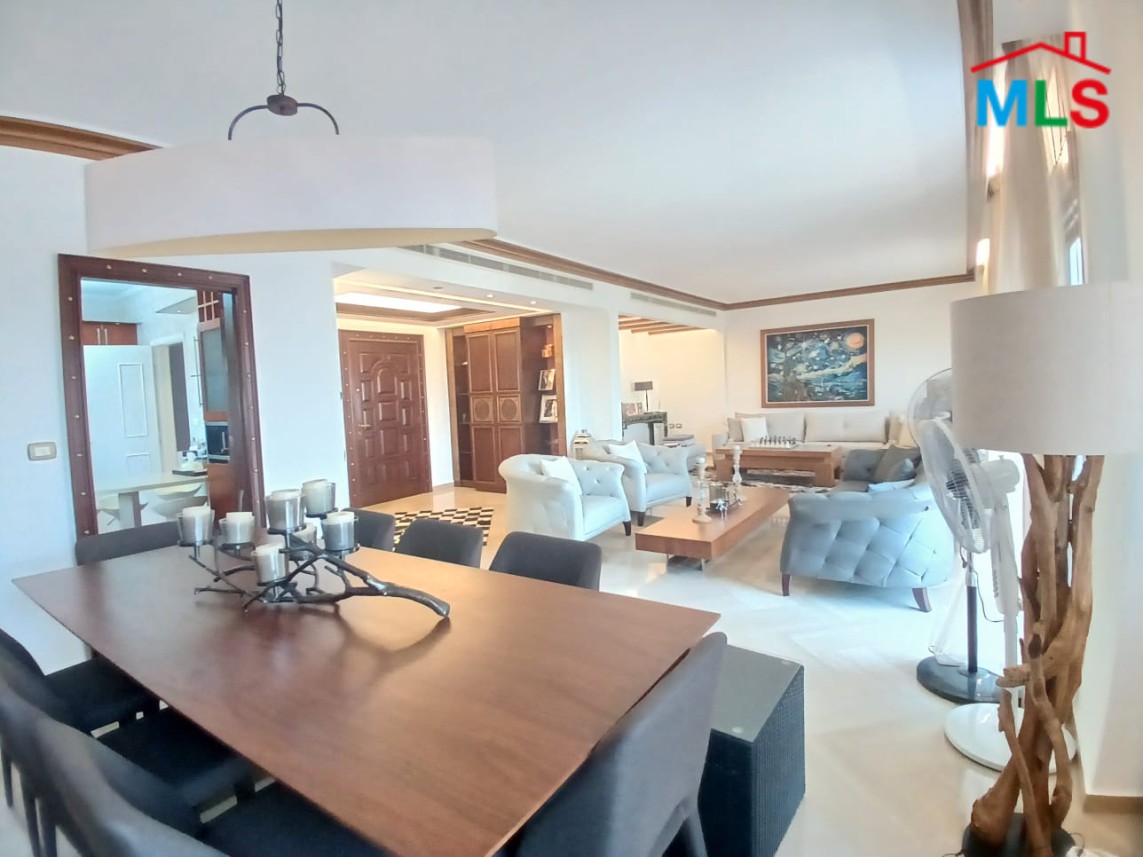 Fully Furnished And Decorated Apartment For Sale in Naccache