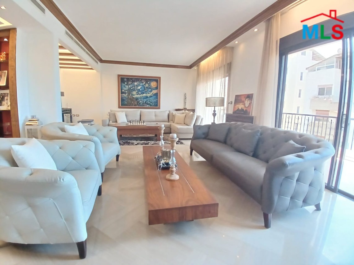 Fully Furnished And Decorated Apartment For Sale in Naccache
