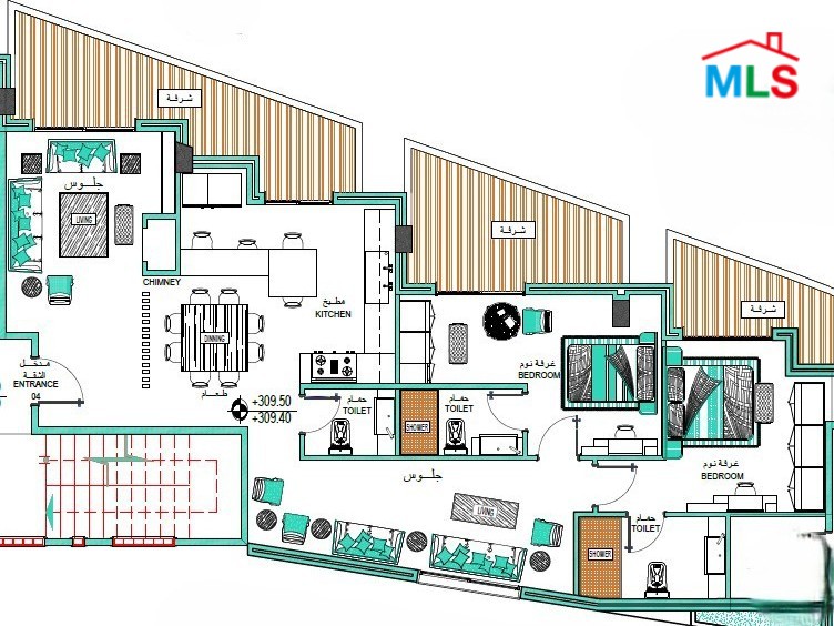 Under-Construction! 2-Bedroom Apartment For Sale Near Amioun, Koura