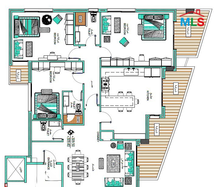 Under-Construction! 3-Bedroom Apartment For Sale Near Amioun, Koura