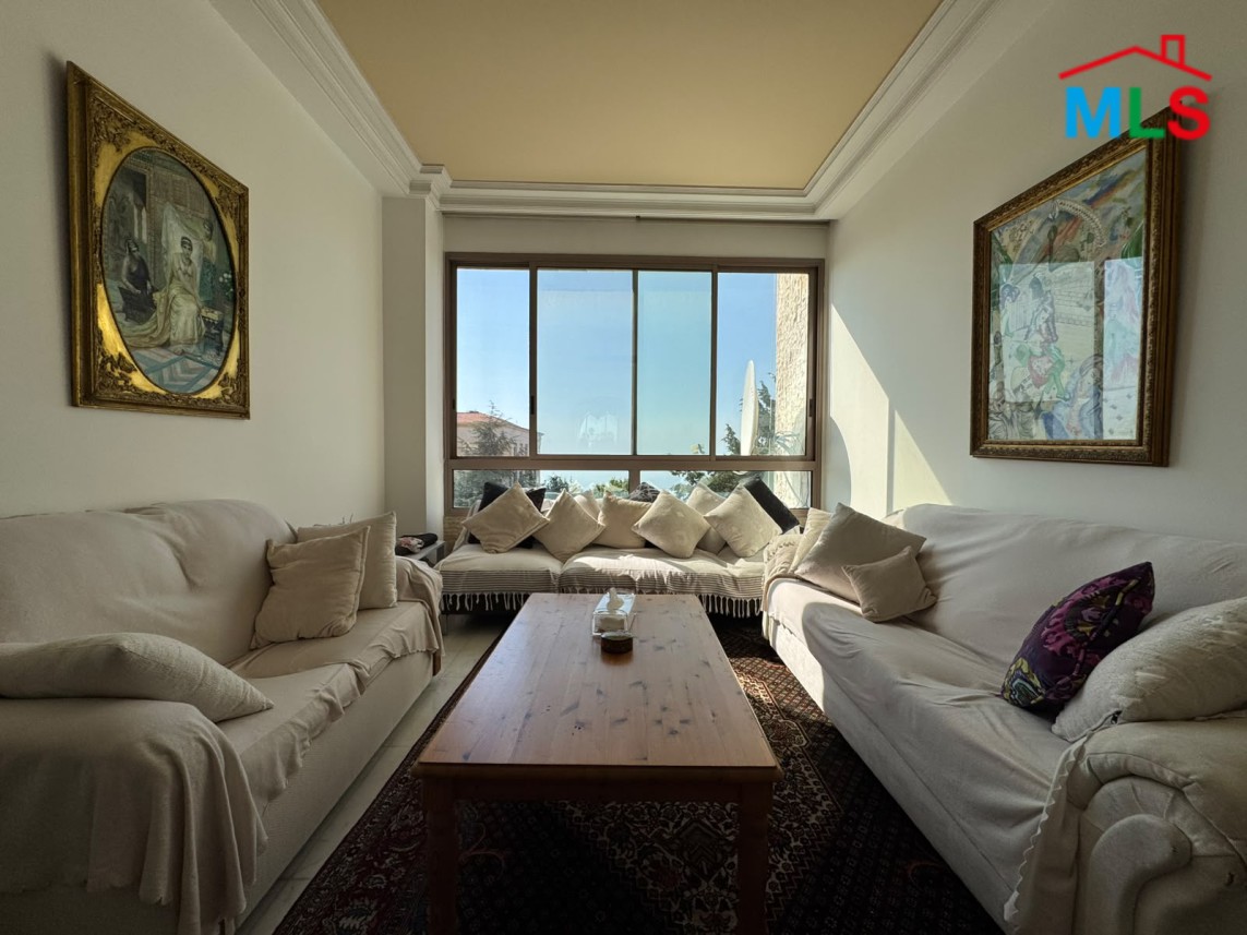 Spacious Apartment With Sea View For Sale in Beit Meri
