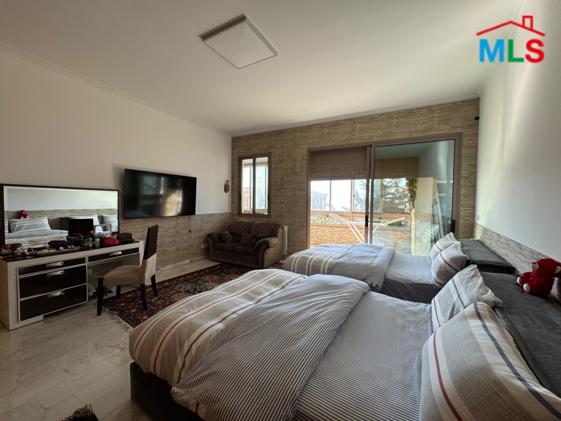 Spacious Apartment With Sea View For Sale in Beit Meri