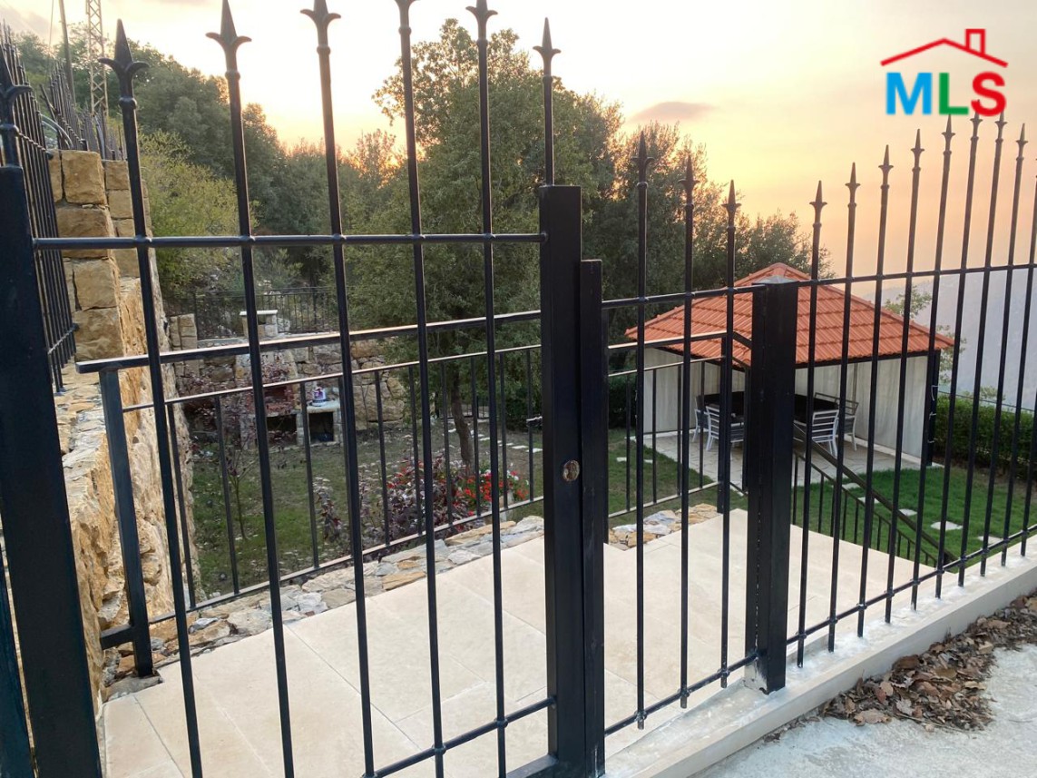 Triplex Villa With Mountain and Sea View For Sale in Zebdine, Jbeil