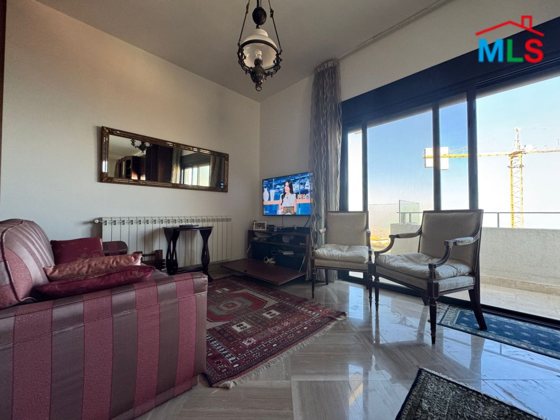 Renovated Apartment for Sale in a Nice Location with Open View in Beit Meri