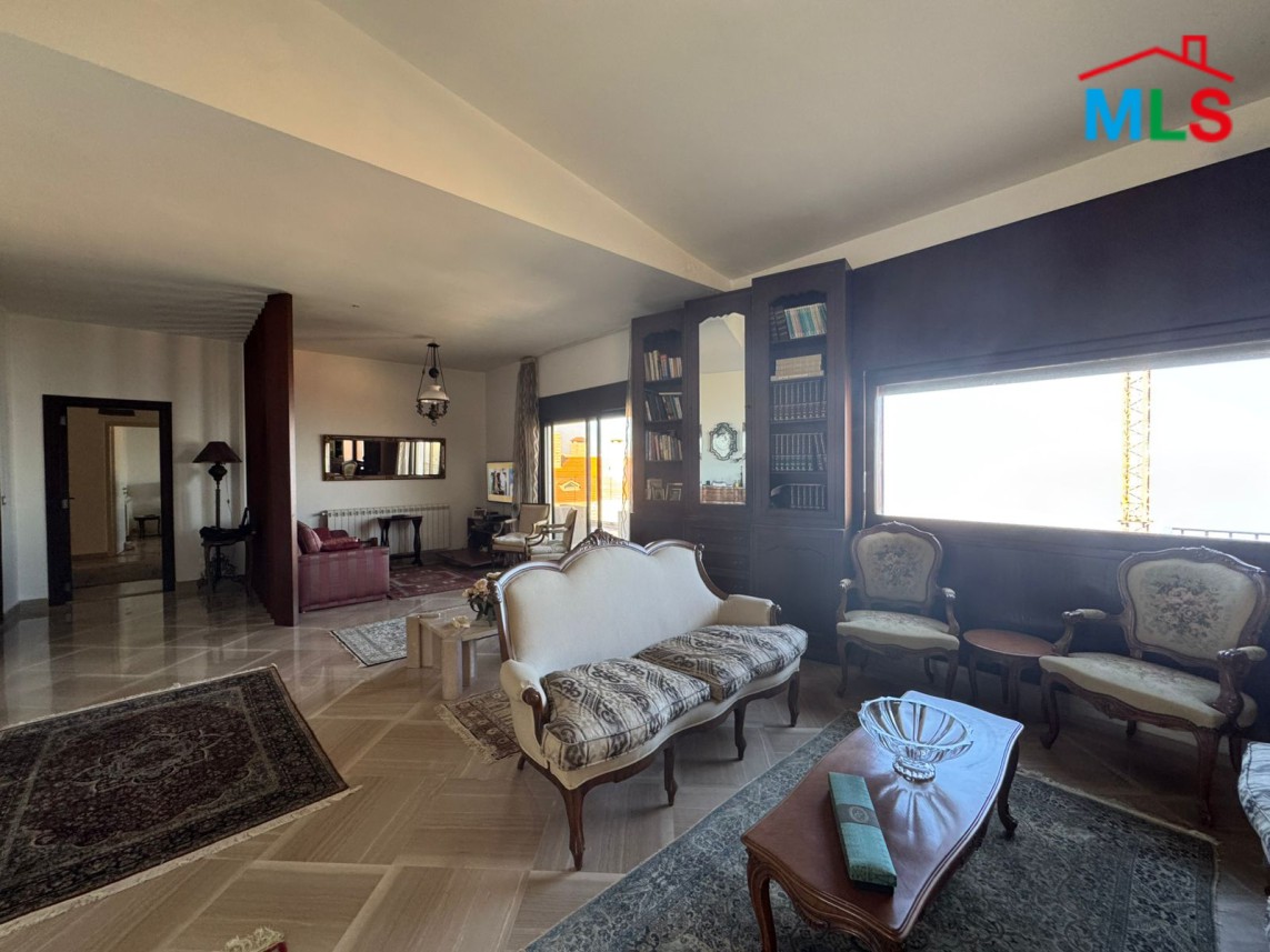 Renovated Apartment for Sale in a Nice Location with Open View in Beit Meri