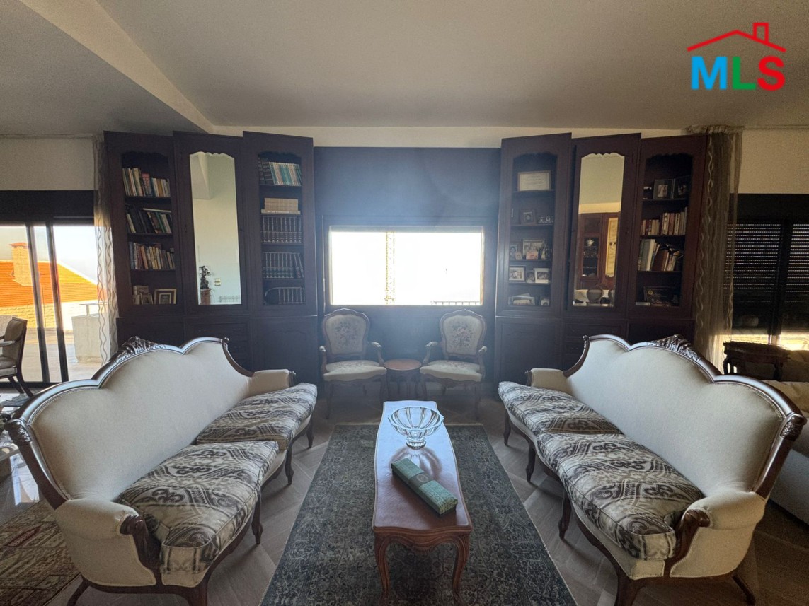 Renovated Apartment for Sale in a Nice Location with Open View in Beit Meri
