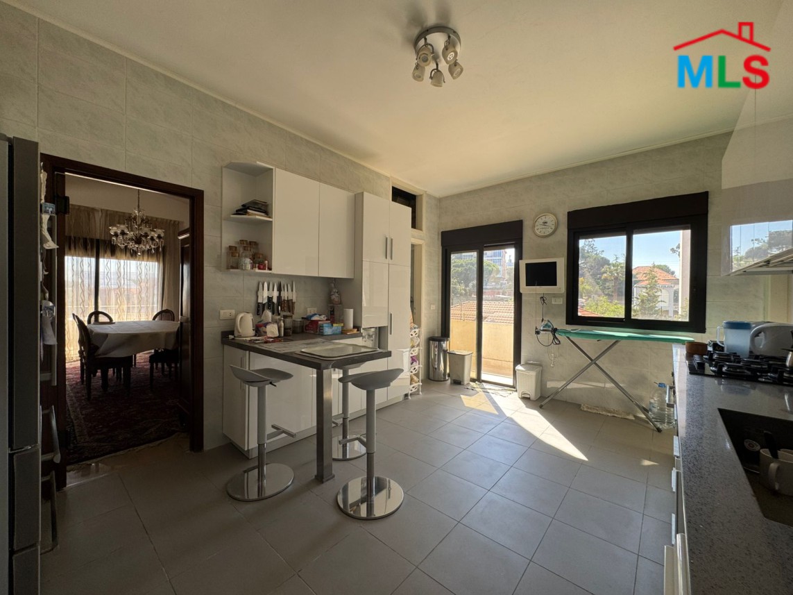 Renovated Apartment for Sale in a Nice Location with Open View in Beit Meri