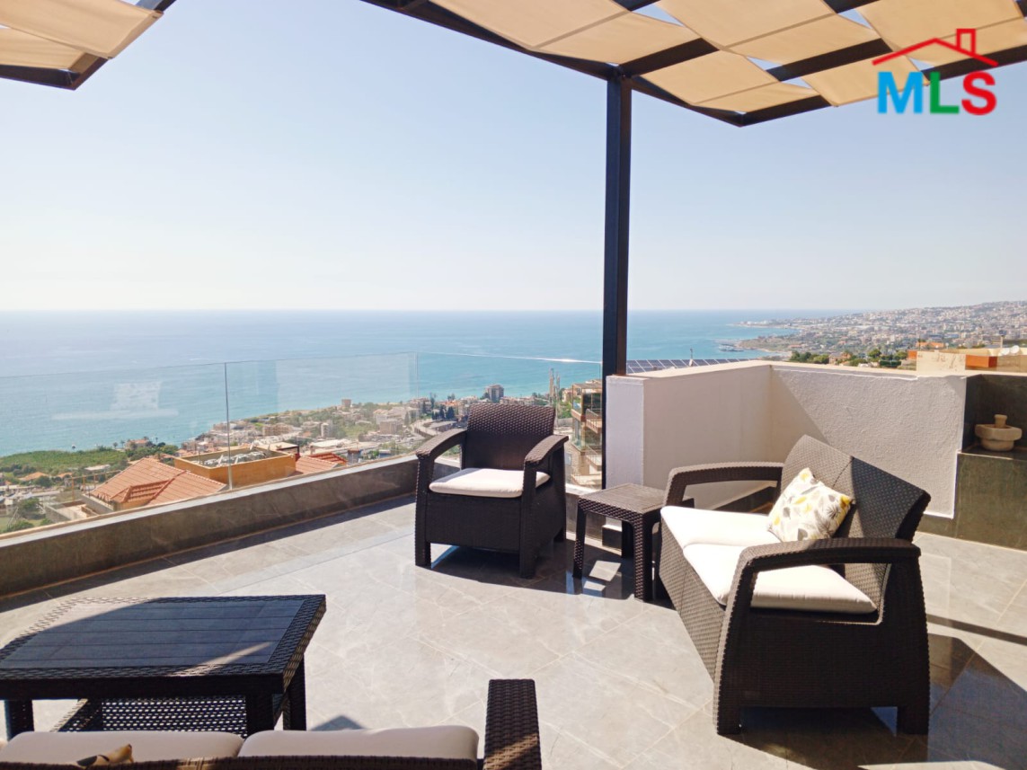 3 Bedrooms Duplex With Sea And Mountain View For Sale in Halat