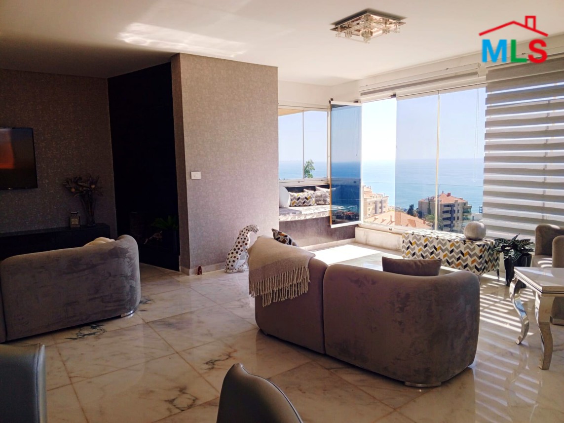 3 Bedrooms Duplex With Sea And Mountain View For Sale in Halat