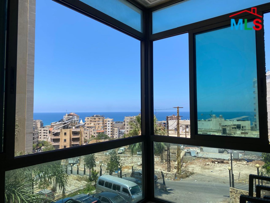 Nice Apartment with Sea View For Sale in Khaldeh