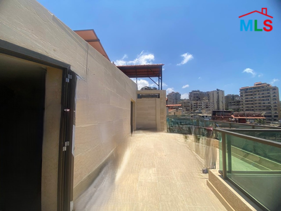 Duplex Apartment with Sea View For Sale in Khaldeh