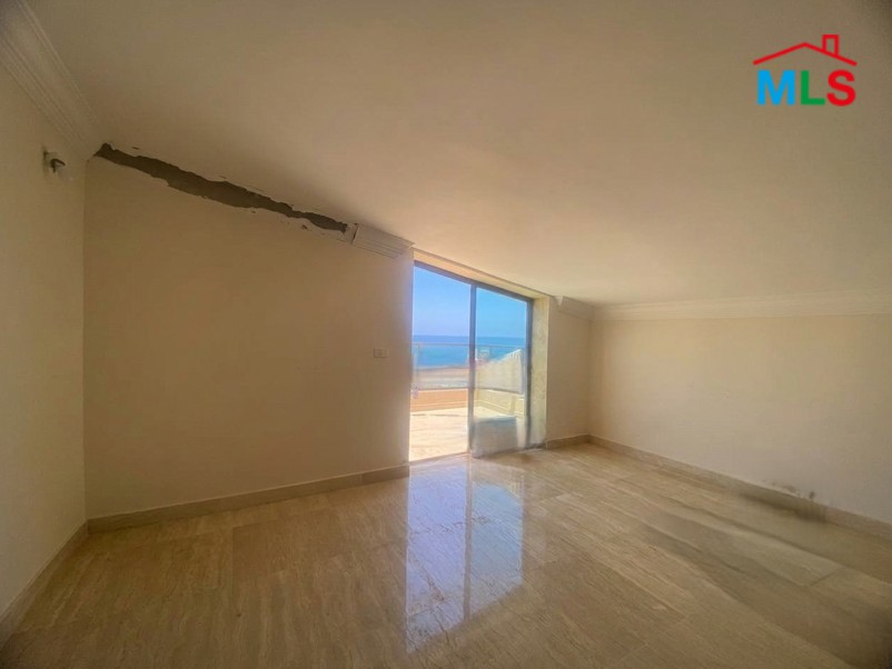 Duplex Apartment with Sea View For Sale in Khaldeh