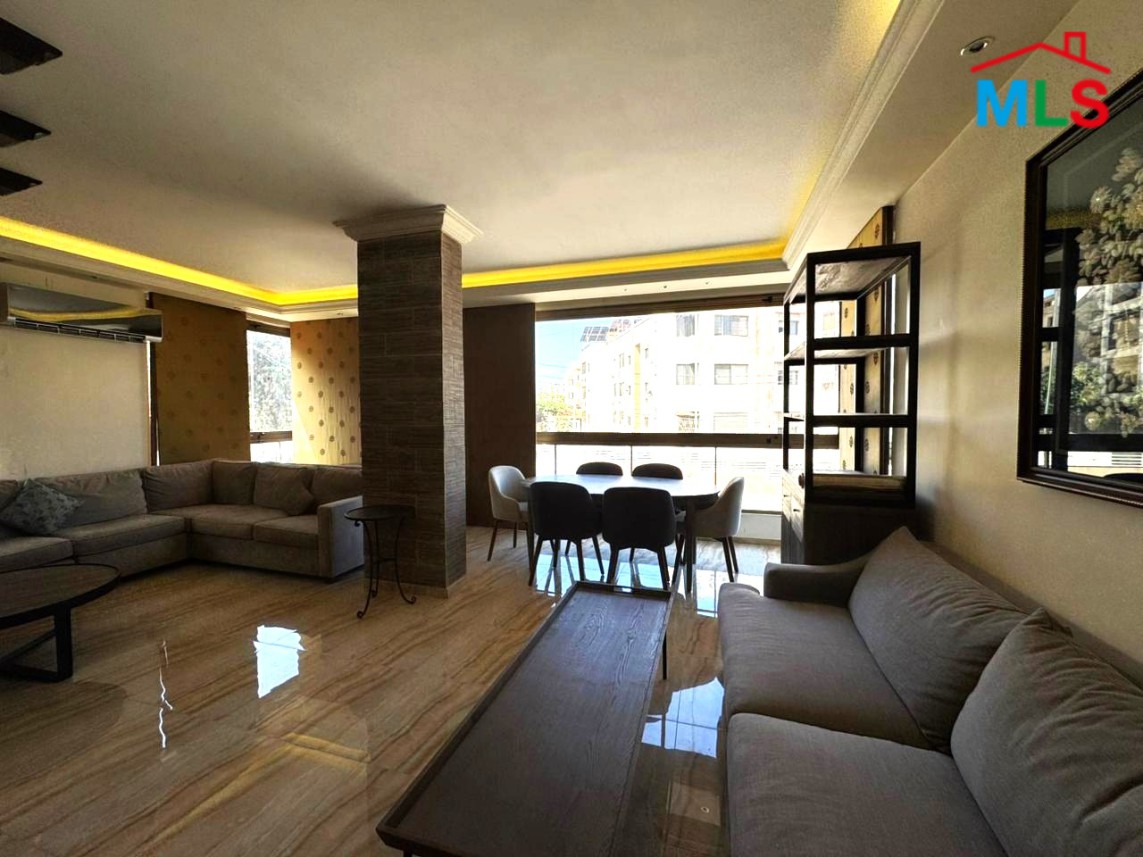 Fully Decorated and Semi Furnished Apartment For Sale in Dawhet Aramoun