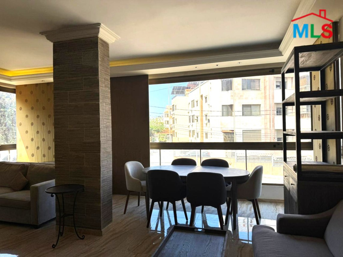 Fully Decorated and Semi Furnished Apartment For Sale in Dawhet Aramoun
