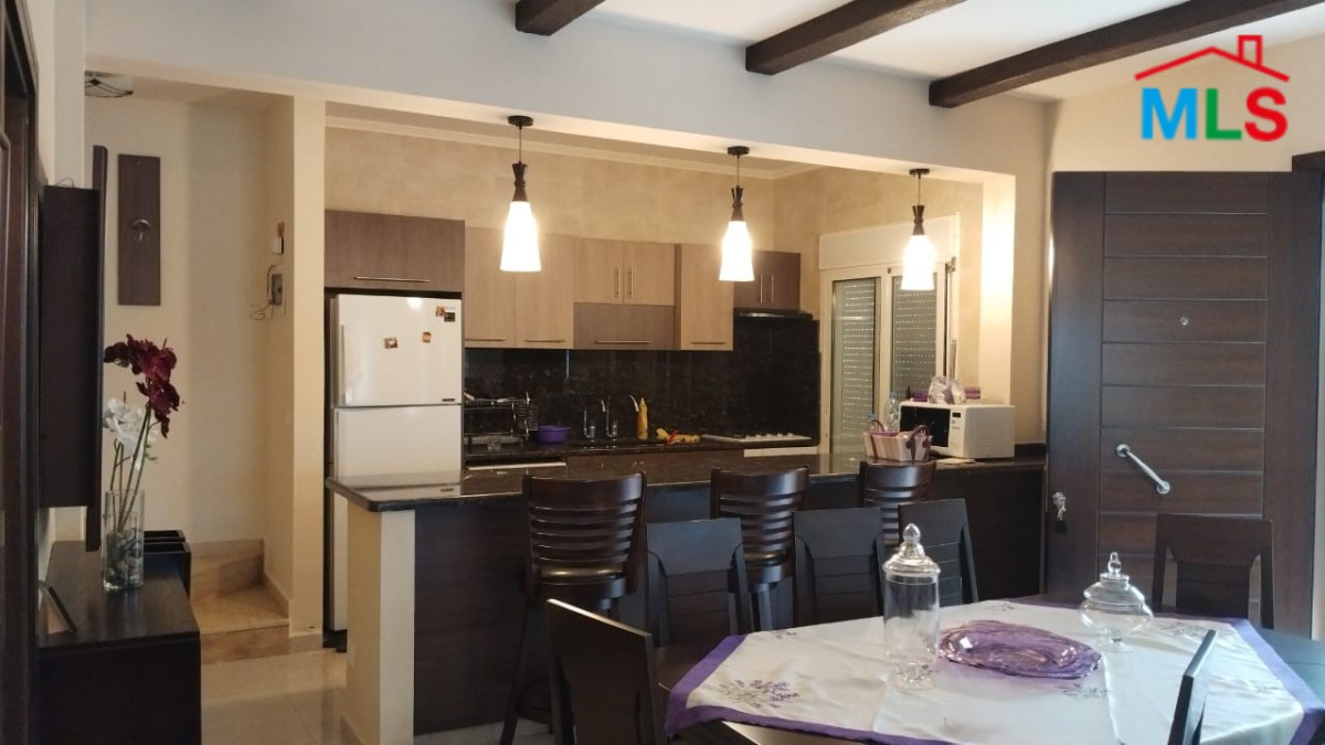 Fully Furnished Duplex with Terrace & Mountain View For Sale in Ehden