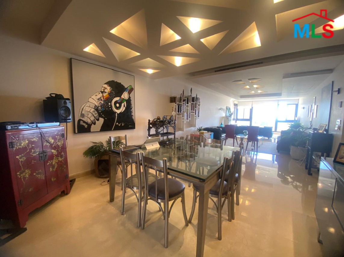 Renovated & Decorated Apartment With Full Sea View For Sale in Rawche