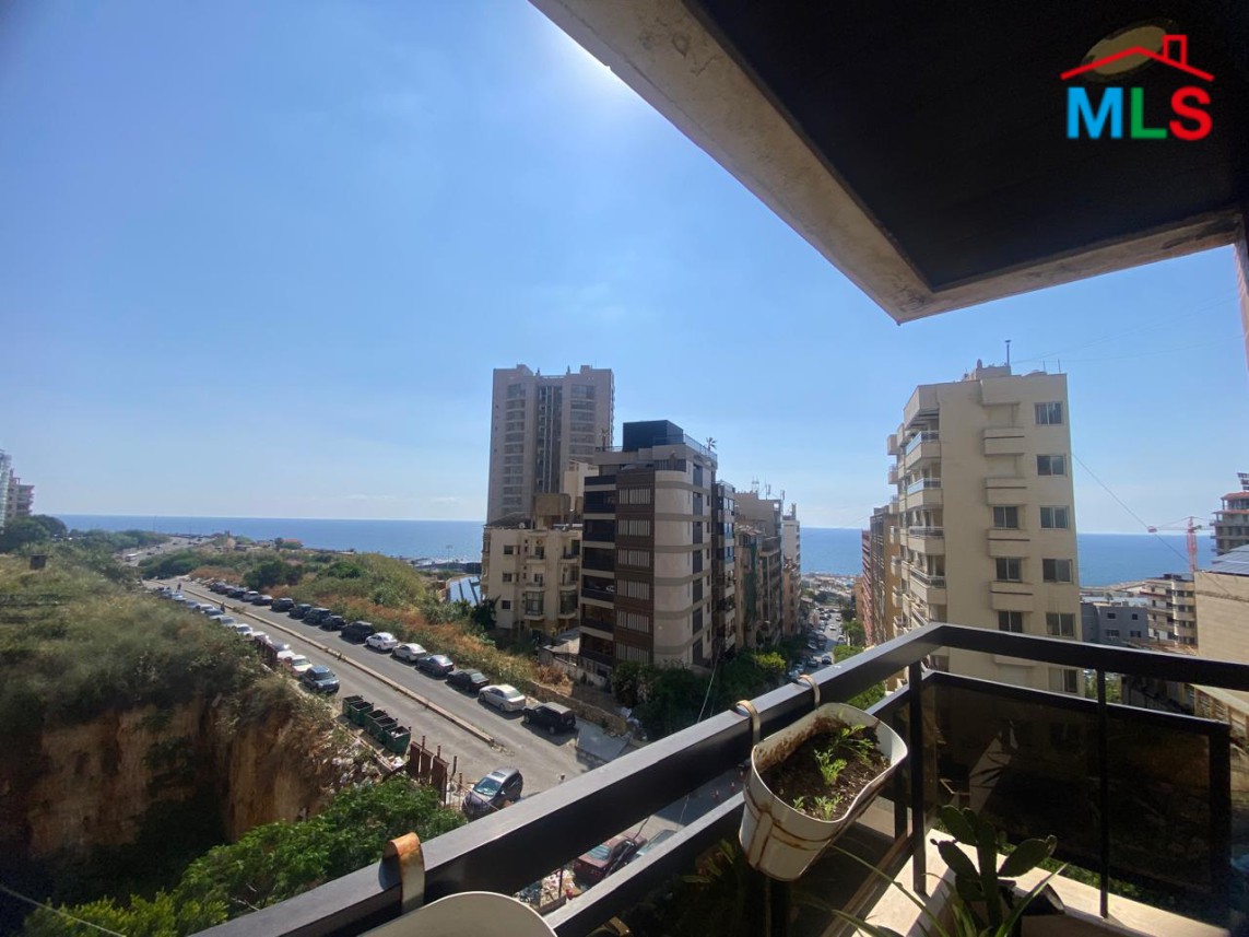 Renovated & Decorated Apartment With Full Sea View For Sale in Rawche