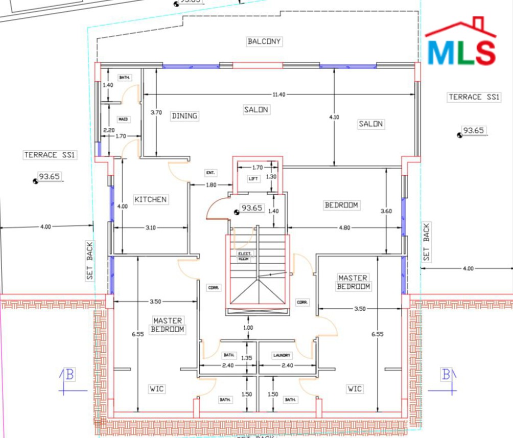Under Construction Apartment With Specious Terrace For Sale in Naccache