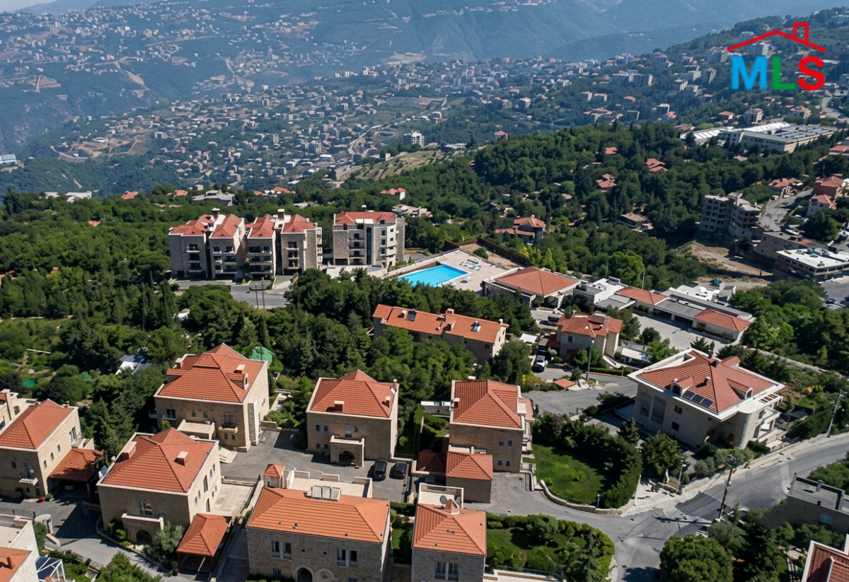 2,961 SQM Land With Mountain View For Sale in Bikfaya